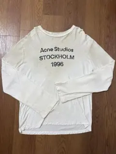 Acne Studios ロゴTシャツ ホワイト M