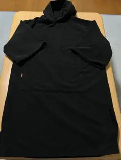 美品　PONTAPES ポンタペス　タオルポンチョ　BLK フリーサイズ