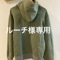 BARNS プルオーバー　カーキ　L