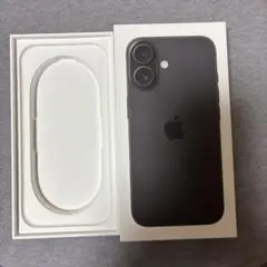 iPhone 16 ブラック 空箱　内箱セット