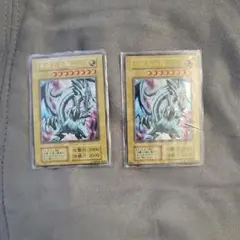 初期ブルーアイズのホワイトドラゴン 2枚セット　遊戯王カード