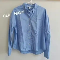 OLD NAVY オールドネイビー長袖シャツ ブルー Mのサムネイル