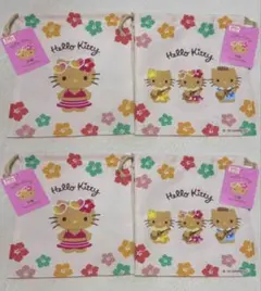 日焼けキティ 巾着4点セット ダイソーセリア キャンドゥ