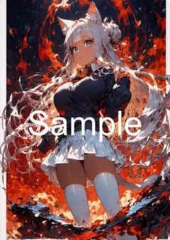 美女ポスター A4サイズアートポスター 1点もの 最高品質 I-B-５９