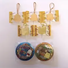 サンリオ キャンディチャームズ5個 缶バッチ2個 セット