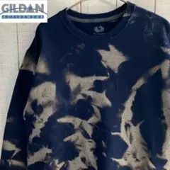 フルーツオブザルーム 古着　タイダイ　ブリーチ　スウェット 裏起毛　アメカジ