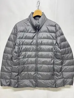 UNIQLO ユニクロ ライトダウンジャケット グレー 軽量 XL
