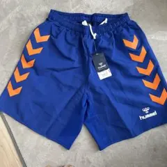 hummel ゲームパンツ M 青