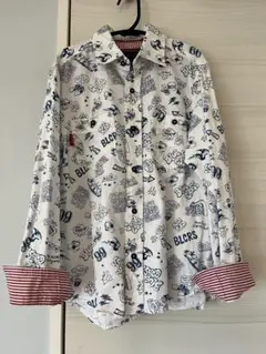 ブルークロス　長袖シャツ