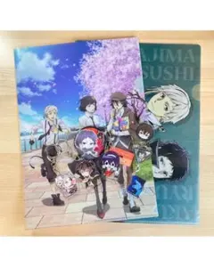 文豪ストレイドッグス 文スト アクリルキーホルダー 缶バッチ クリアファイル