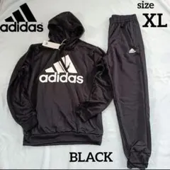 アディダス メンズ パーカー 上下セット フレンチテリー フード付きトラック