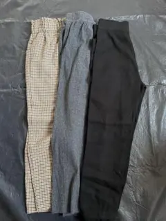 ZARA パンツ3本セット　130（134）