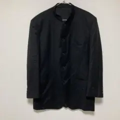 メンズ 学ラン風 ジャケット コート 黒 ブラック ササキヤスオ