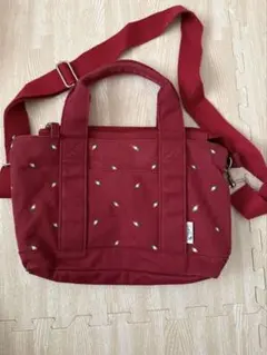 アーノルドパーマー赤色ショルダーバッグ