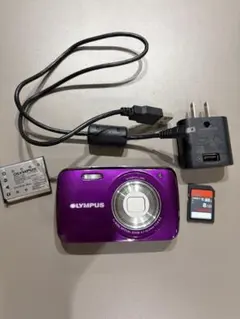 美品・返品保証】オリンパス OLYMPUS VG-120 レッド - メルカリ