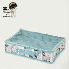 名探偵コナン 30周年 3COINS 仕切り付き小物収納