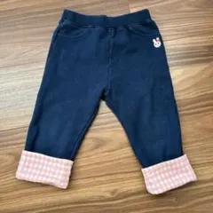 HOT BISCUIT ミキハウス　パンツ　ネイビー チェック柄　90サイズ