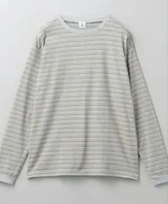 6(ROKU)＞コットン ボーダー ロングスリーブTシャツ 25SS - メルカリ