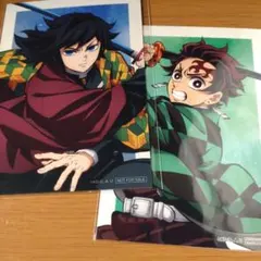 鬼滅の刃 アニプレックス オンラインくじ 特典　ブロマイド 冨岡義勇