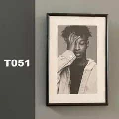 【額付き】A4ポスター 21savage ヒップホップ 21サヴェージ