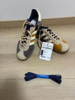 新品完売品】アトモス アディダス ガゼル 継ぎ接ぎ 27.5.cm スニーカー