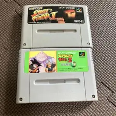 スーパーファミコン ストリートファイターII & ドラゴンボールZ 超武闘伝3