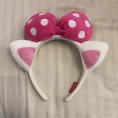 LOTTE WORLD ADVENTURE 水玉カチューシャ ネコ 猫