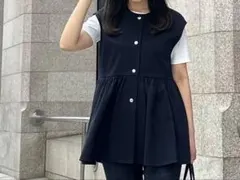 mid伊勢丹限定ペプラムベスト接触冷感のサムネイル