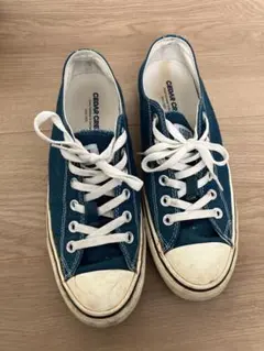 CEDAR CREST CC-9363 青 スニーカー 25.5cm