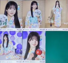 乃木坂46 生写真 5種コンプ 鈴木佑捺 浴衣2025 - メルカリ