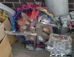 バトル風神雷神メダルゲーム筐体（改造版999枚当たり）レア機