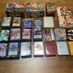 デュエマ ノーマルカード1038枚 スリーブ ケース ファイル まとめ売りのサムネイル