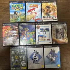 PS2 ゲームソフト　まとめ売り　10個セット　お値下げ大歓迎‼️