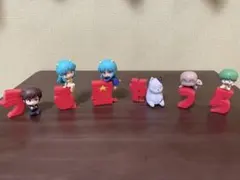【コンプリート】うる星やつら あつめてロゴフィギュアコレクション 全種6個