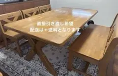 カリモク家具 karimoku RUSTIC 囲炉裏ダイニングテーブルのみ 愛知