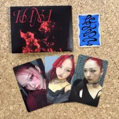 HANA CHIKA チカ アルバム トレカ 3種 ステッカー