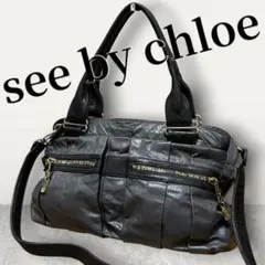 archive see by chloe grunge shoulder bag