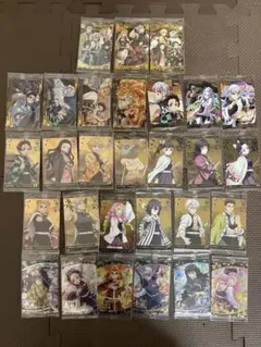 鬼滅の刃 16枚 ウエハース7 シークレット SR 時透無一郎 冨岡義勇 天元