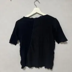 JEANASIS ジーナシス　イソザイブロッキングTEE　ブラックのサムネイル