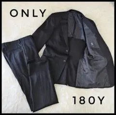 【美品】ONLY ブラックフォーマルスーツ　セットアップ