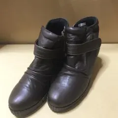FIZZREEN ショートブーツ　ブラウン　22.5cm