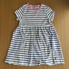 プチバトー　ボーダーワンピース