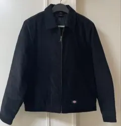 ディッキーズ アイゼンハワージャケット ブラック コーデュロイ Lサイズ