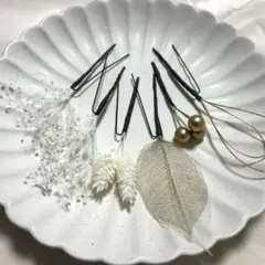 ドライフラワー　かすみ草　ホワイト　髪飾り　成人式　結婚式　卒業　卒園式