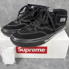 【美品】Supreme×Vans 希少31cm コラボスニーカー 有刺鉄線 黒のサムネイル