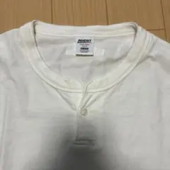 INHERIT ヘンリーネック Tシャツ ホワイト M