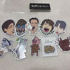 super eight 20祭ドームツアーグッズ　安田章大が描いたステッカー