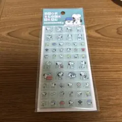 新品未開封　スヌーピー タイルシール ドロップブロックシール　シール