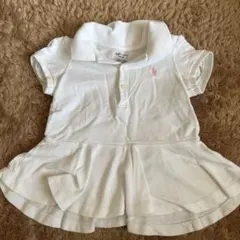 Ralph Lauren 18M ホワイト ポロシャツ85