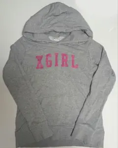 【即日発送】XGIRL グレー フード付きパーカー